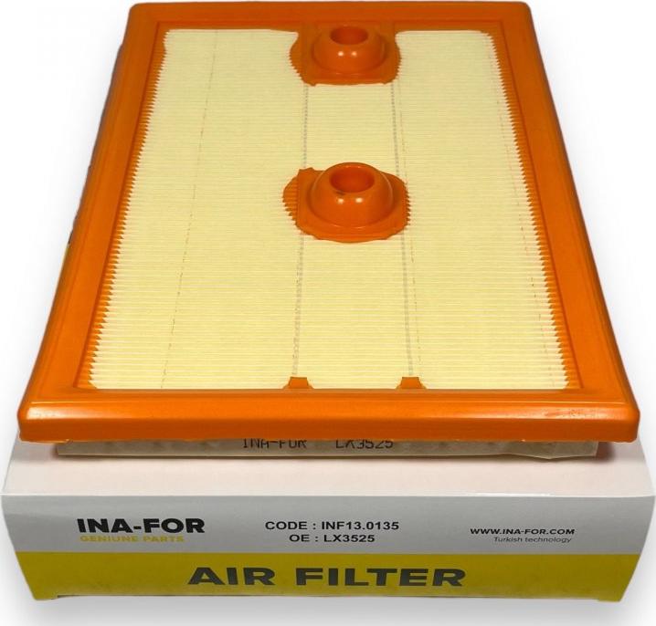 INA-FOR INF13.0135 - Air Filter www.avaruosad.ee