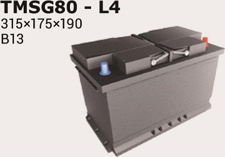 IPSA TMSG80 - Starter Battery www.avaruosad.ee