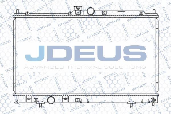 Jdeus M-018052A - Радиатор, охлаждение двигателя www.avaruosad.ee