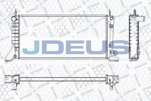 Jdeus RA0120110 - Radiator, engine cooling www.avaruosad.ee