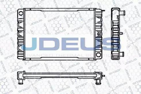 Jdeus RA0310070 - Radiators, Motora dzesēšanas sistēma www.avaruosad.ee