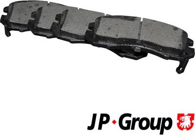 JP Group 4663600110 - Brake Pad Set, disc brake www.avaruosad.ee