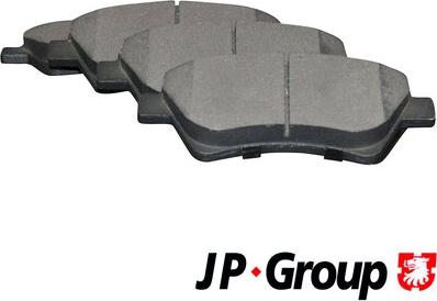 JP Group 4363601810 - Brake Pad Set, disc brake www.avaruosad.ee