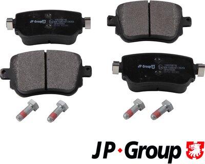 JP Group 1163708710 - Brake Pad Set, disc brake www.avaruosad.ee