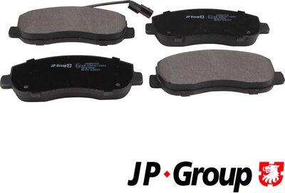 JP Group 1263607510 - Тормозные колодки, дисковые www.avaruosad.ee