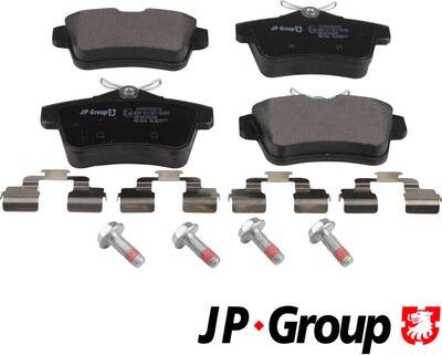 JP Group 3163700410 - Brake Pad Set, disc brake www.avaruosad.ee