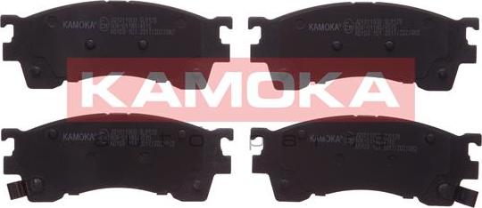 Kamoka JQ1011900 - Brake Pad Set, disc brake www.avaruosad.ee