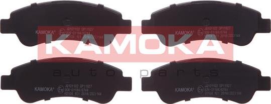 Kamoka JQ101102 - Brake Pad Set, disc brake www.avaruosad.ee