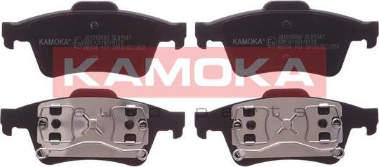 Kamoka JQ1013080 - Brake Pad Set, disc brake www.avaruosad.ee