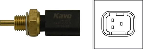 Kavo Parts ECT-6510 - Sensor, coolant temperature www.avaruosad.ee