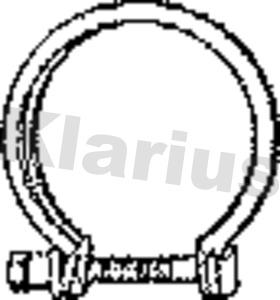 Klarius CNP18 - Pipe Connector, exhaust system www.avaruosad.ee