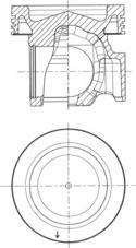 Kolbenschmidt 41981960 - Ремонтный комплект, поршень / гильза цилиндра www.avaruosad.ee