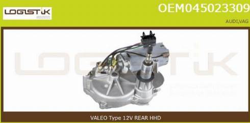 LGK OEM045023309 - Vindrutetorkarmotor www.avaruosad.ee