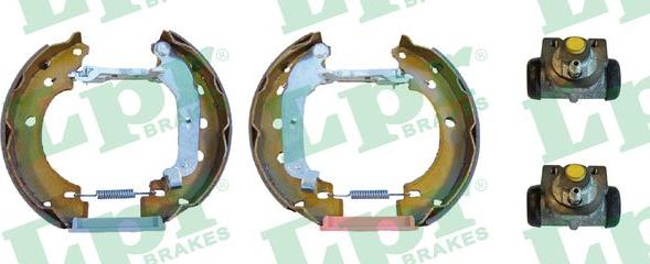 LPR OEK379 - Brake Set, drum brakes www.avaruosad.ee
