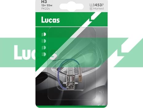 LUCAS LLB453P - Bulb, spotlight www.avaruosad.ee