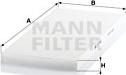 Mann-Filter CU 4594 - Filtrs, Salona telpas gaiss www.avaruosad.ee