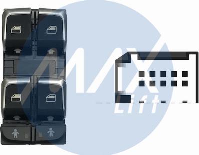 MAX SAD107 - Switch, window regulator www.avaruosad.ee