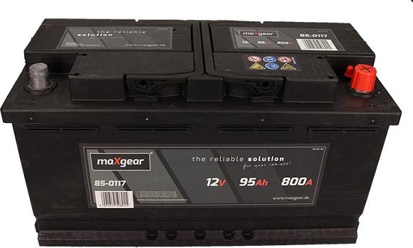 Maxgear 595402080 D722 - Starter Battery www.avaruosad.ee