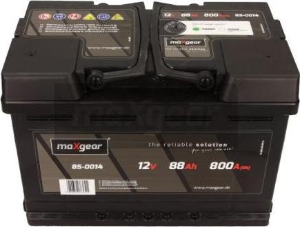 Maxgear 85-0014 - Starter Battery www.avaruosad.ee