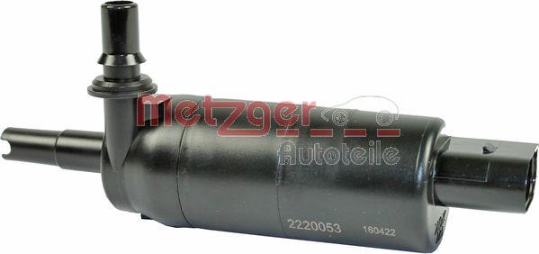Metzger 2220053 - Water Pump, headlight cleaning www.avaruosad.ee