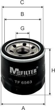 Mfilter TF 6563 - Масляный фильтр www.avaruosad.ee