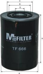 Mfilter TF 666 - Eļļas filtrs www.avaruosad.ee