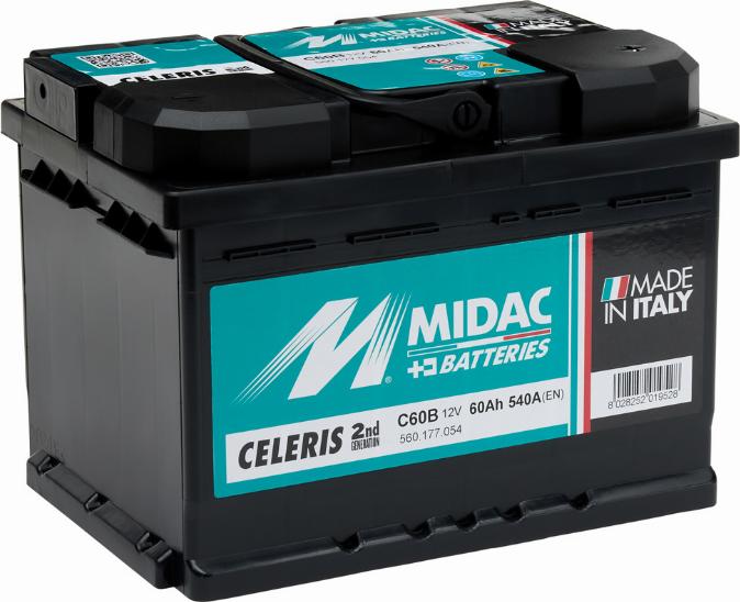 MIDAC C60B - Starter Battery www.avaruosad.ee
