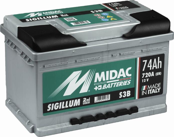 MIDAC S3B - Starter Battery www.avaruosad.ee