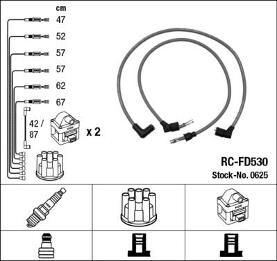 NGK 0625 - Ignition Cable Kit www.avaruosad.ee