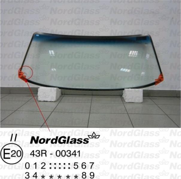 NordGlass 4045644 - Windscreen www.avaruosad.ee