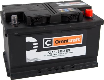 Omnicraft 2130418 - Стартерная аккумуляторная батарея, АКБ www.avaruosad.ee