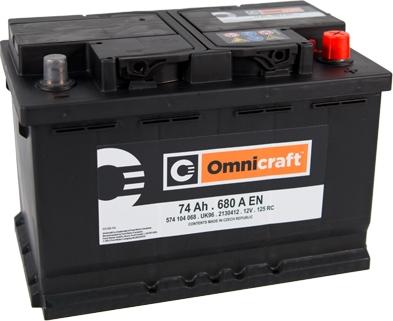 Omnicraft 2130412 - Starter Battery www.avaruosad.ee