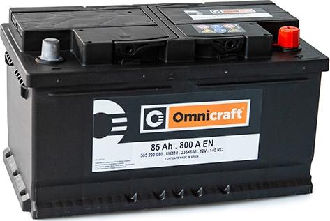 Omnicraft 2354656 - Starter Battery www.avaruosad.ee
