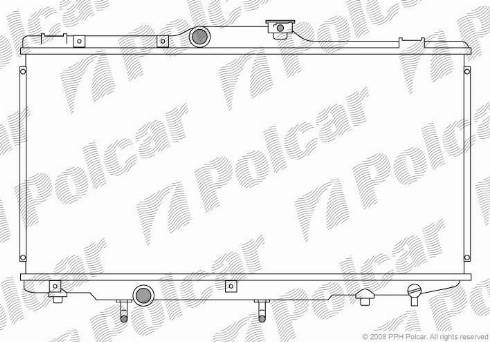 Polcar 811108-1 - Radiators, Motora dzesēšanas sistēma www.avaruosad.ee