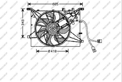 Prasco VV042F001 - Ventilators, Motora dzesēšanas sistēma www.avaruosad.ee