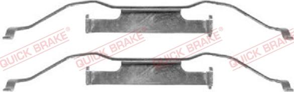 QUICK BRAKE 1091148 - Accessory Kit for disc brake Pads www.avaruosad.ee