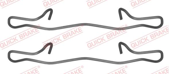 QUICK BRAKE 1091755 - Accessory Kit for disc brake Pads www.avaruosad.ee