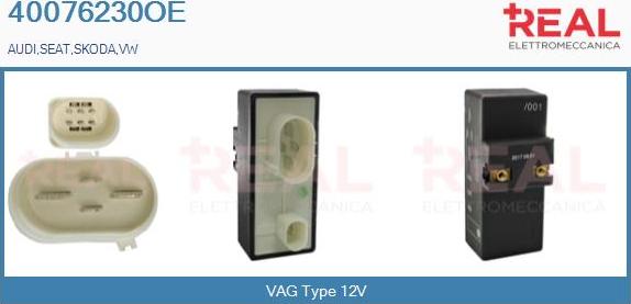 REAL 40076230OE - Control Unit, air conditioning www.avaruosad.ee