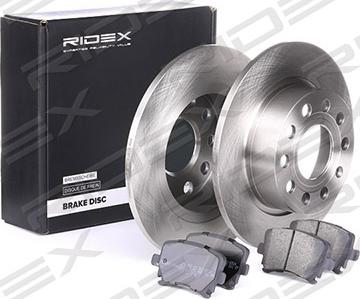 RIDEX 3405B0023 - Brake Set, disc brakes www.avaruosad.ee