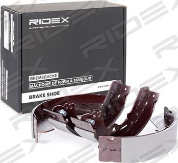 RIDEX 70B0204 - Комплект тормозных башмаков, барабанные www.avaruosad.ee