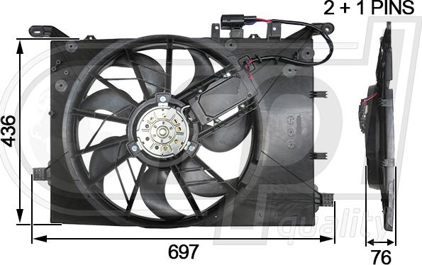 RPLQuality APELVO5008 - Ventilators, Motora dzesēšanas sistēma www.avaruosad.ee