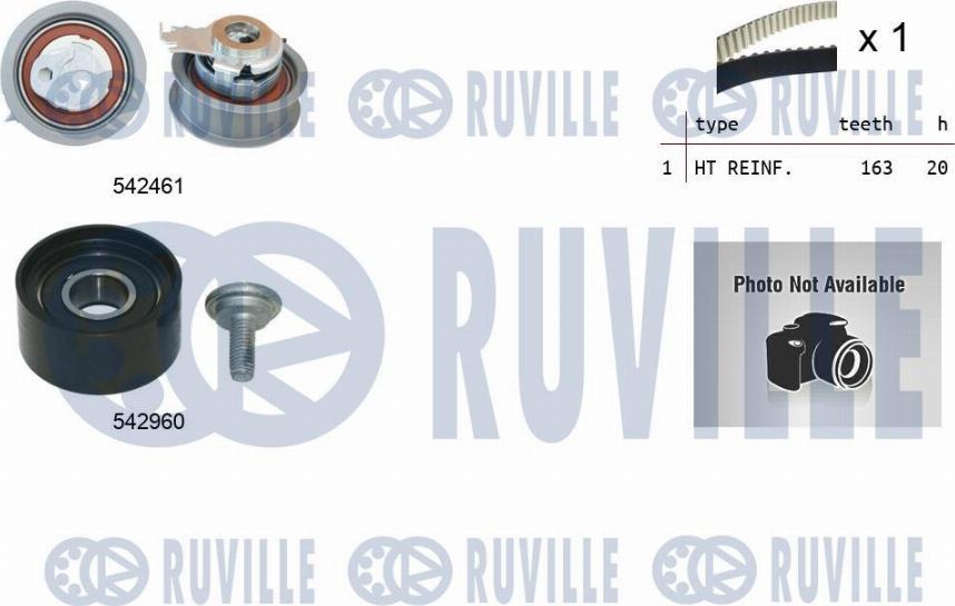 Ruville 550509 - Timing Belt Set www.avaruosad.ee