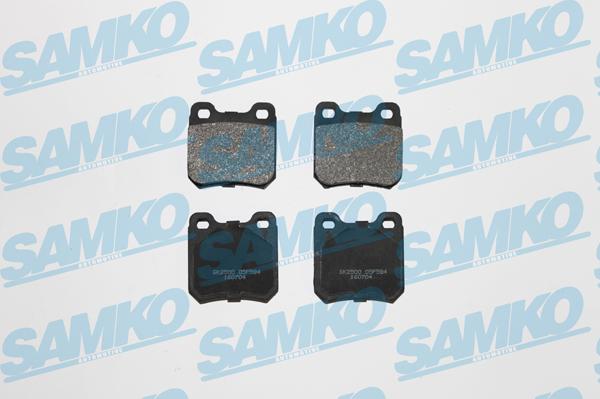 Samko 5SP584 - Brake Pad Set, disc brake www.avaruosad.ee