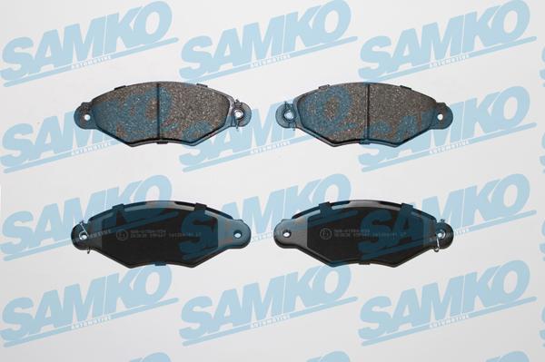 Samko 5SP661 - Brake Pad Set, disc brake www.avaruosad.ee