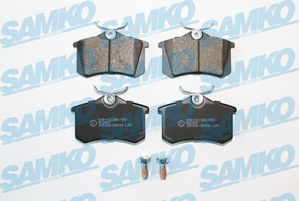 Samko 5SP634 - Brake Pad Set, disc brake www.avaruosad.ee