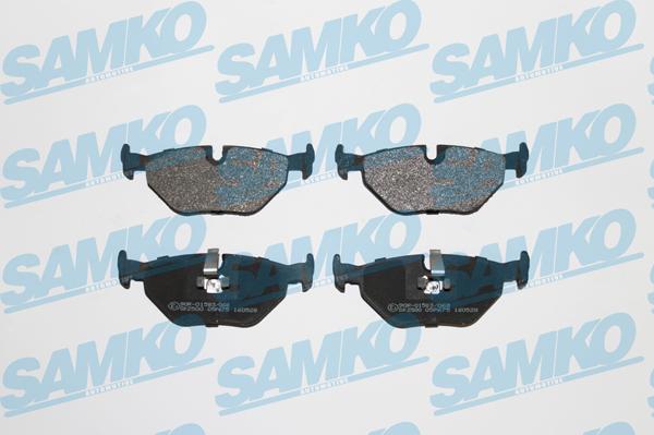 Samko 5SP675 - Brake Pad Set, disc brake www.avaruosad.ee