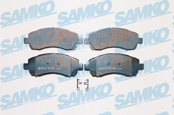 Samko 5SP1025 - Brake Pad Set, disc brake www.avaruosad.ee