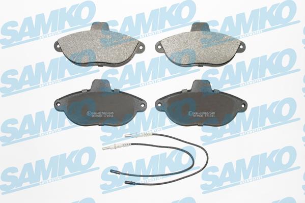 Samko 5SP346 - Brake Pad Set, disc brake www.avaruosad.ee