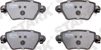 Stark SKFO-1024 - Brake Pad Set, disc brake www.avaruosad.ee