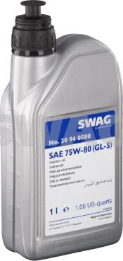 Swag 30 94 0580 - Transmission Oil www.avaruosad.ee
